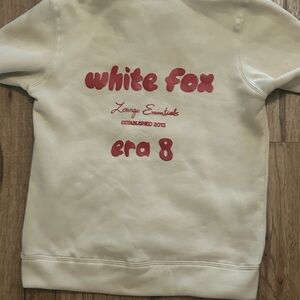 White Fox Boutique Off-White Sweatshirt with Matching Joggers